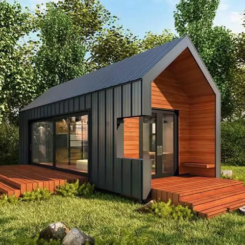 Casa de estructura de acero prefabricada