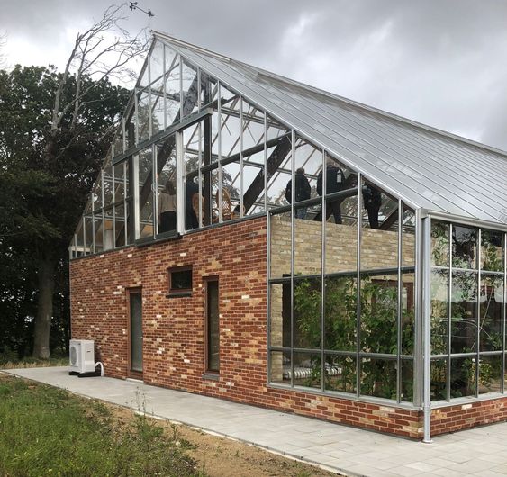 Terraza acristalada prefabricada de 4 estaciones